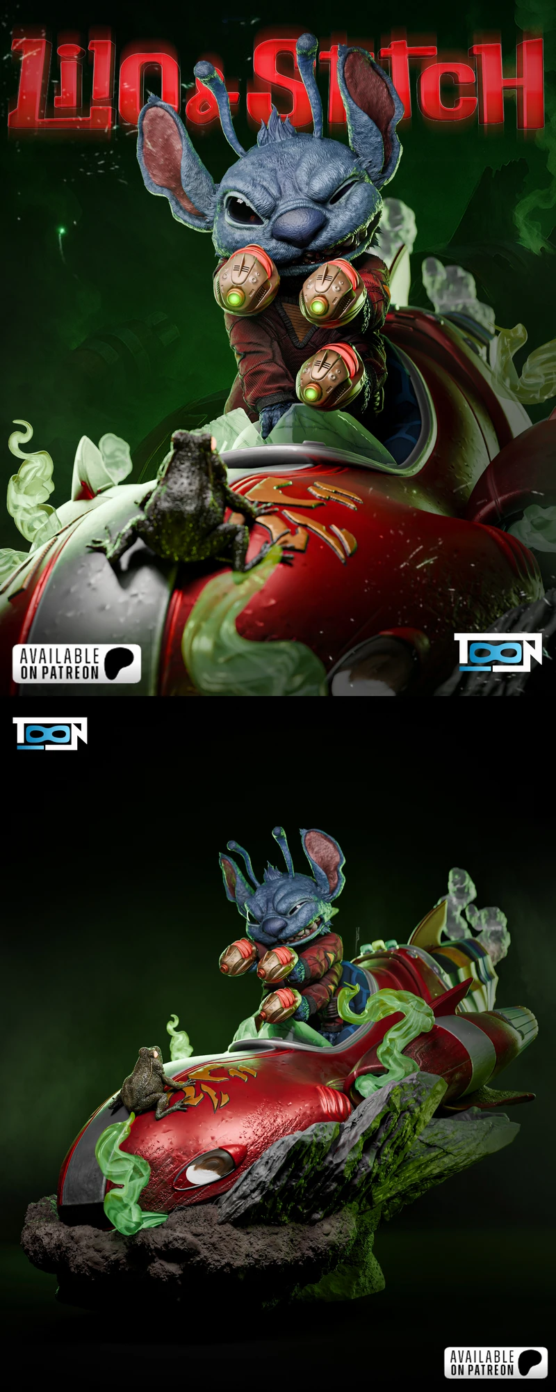 Stitch Figure STL File for 3D Printing STL model for 3D printing