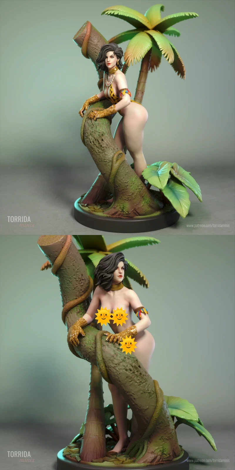 Susuarana STL Figure for 3D Printing STL model for 3D printing