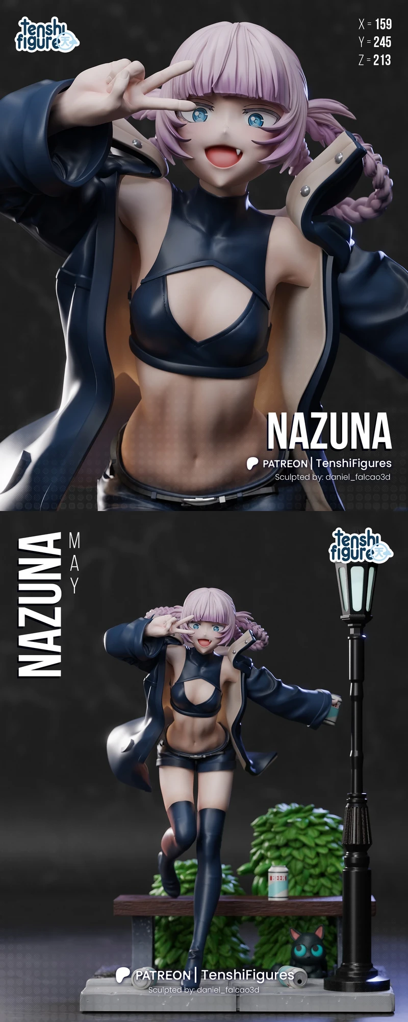 Call of the Night – Nazuna Nanakusa STL model for 3D printing