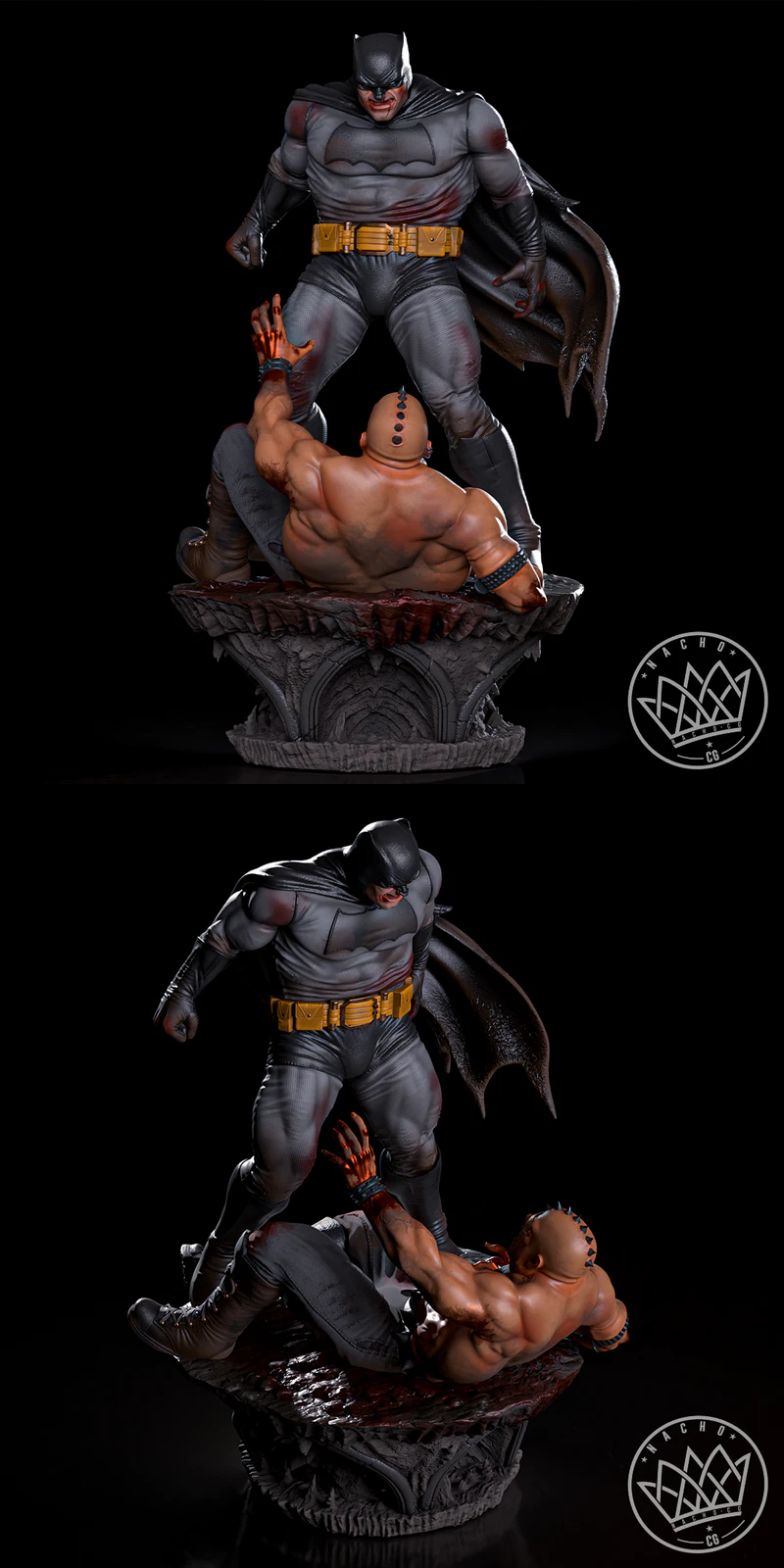 Dark Knight Batman STL File for 3D Printing STL model for 3D printing