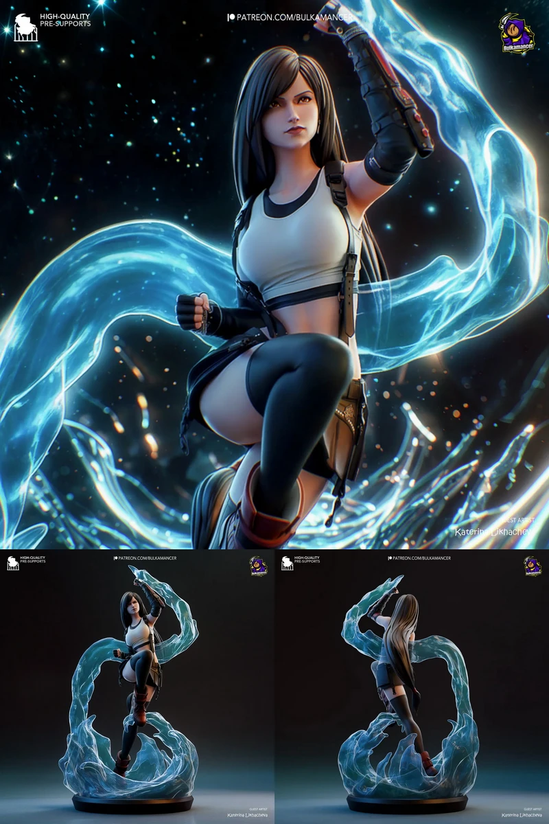 Tifa Bulka STL model for 3D printing