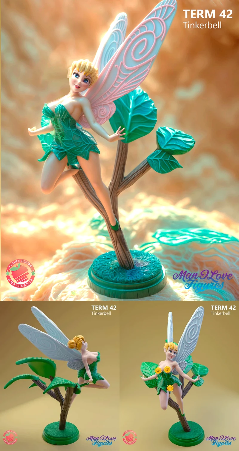 Tinkerbell STL model for 3D printing