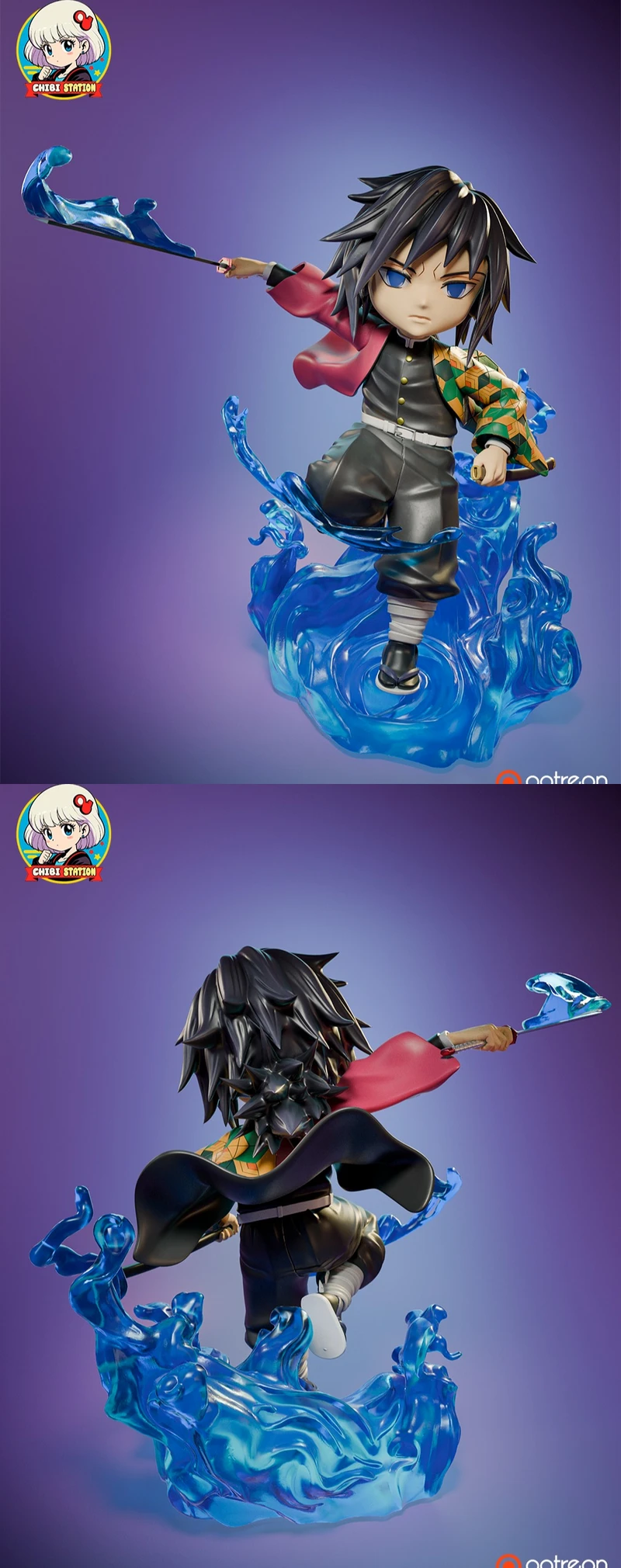 Tomioka STL – Demon Slayer 3D Printable Figure STL model for 3D printing