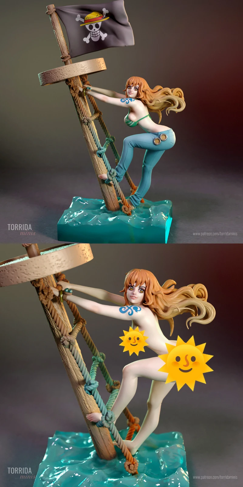 One Piece – Nami STL model for 3D printing