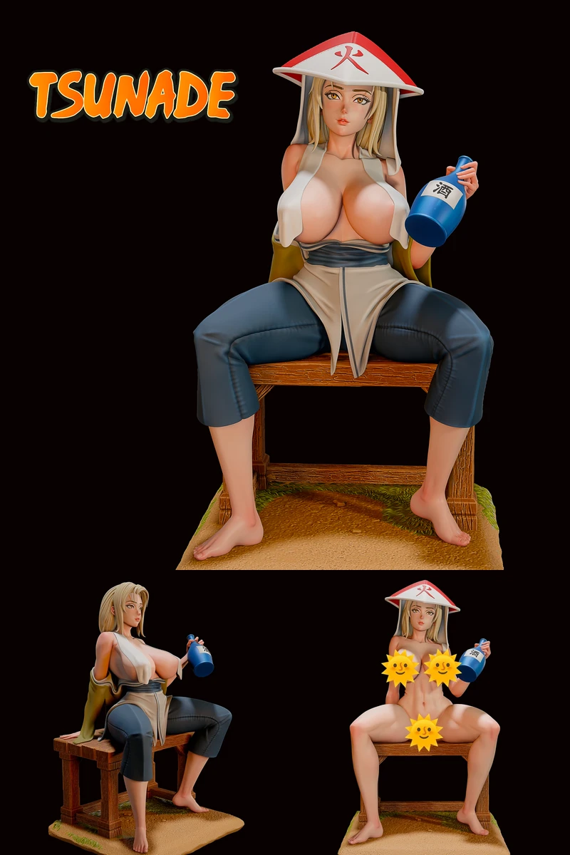 Tsunade Senju STL model for 3D printing