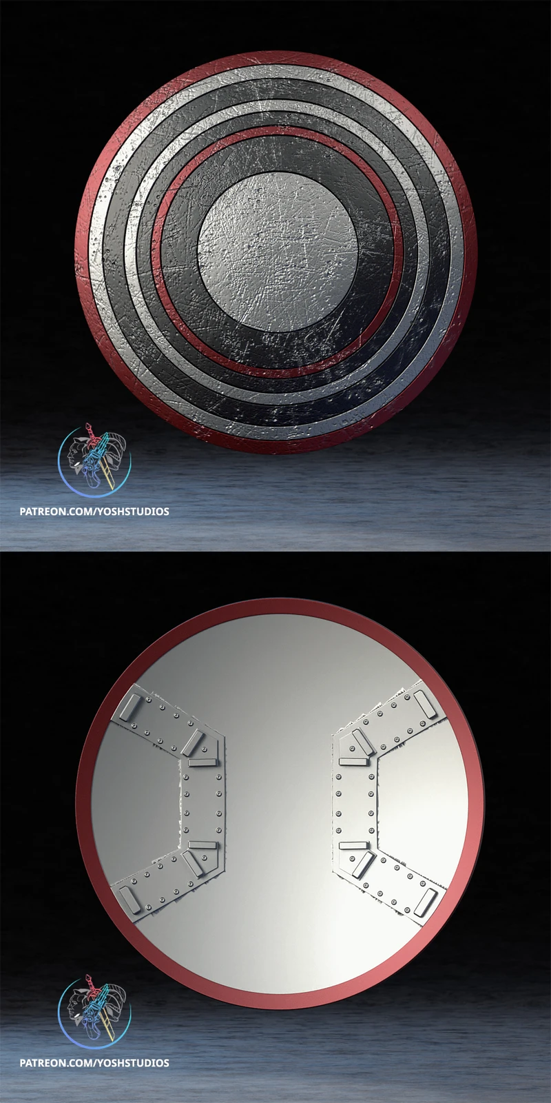 US Agent Shield – Thunderbolts STL model for 3D printing