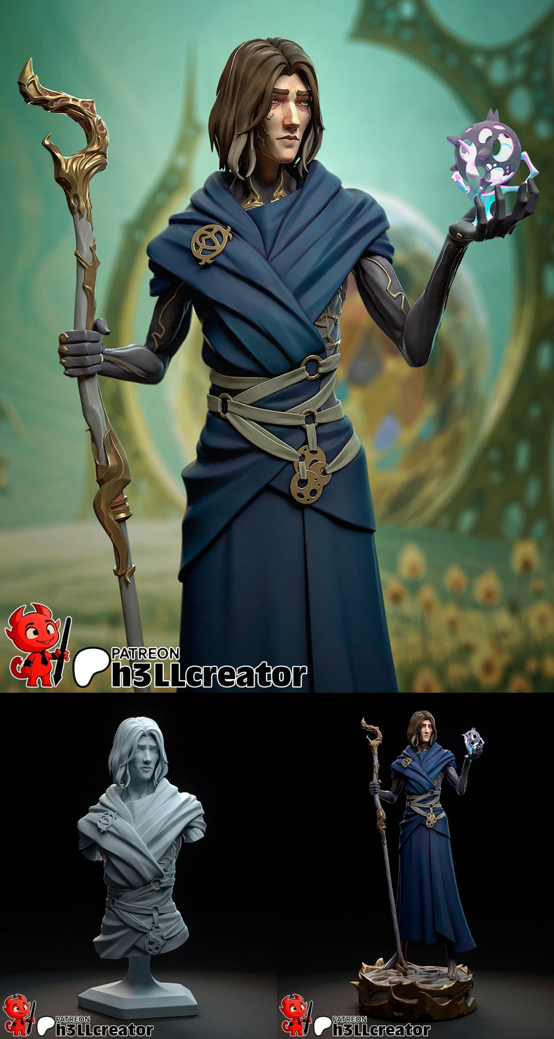 Viktor (Arcane Season 2) STL model for 3D printing