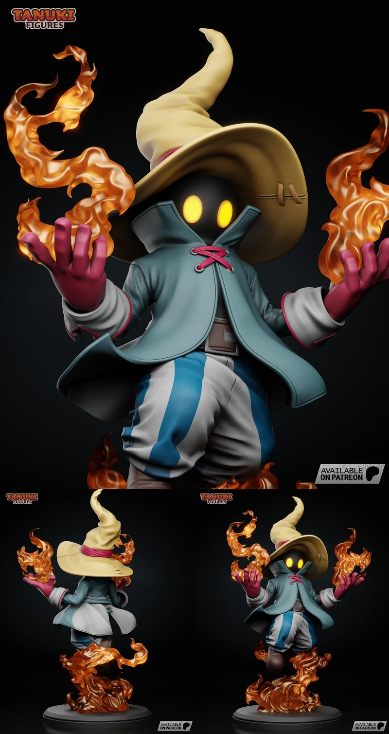 Vivi – Final Fantasy IX – Extra STL model for 3D printing