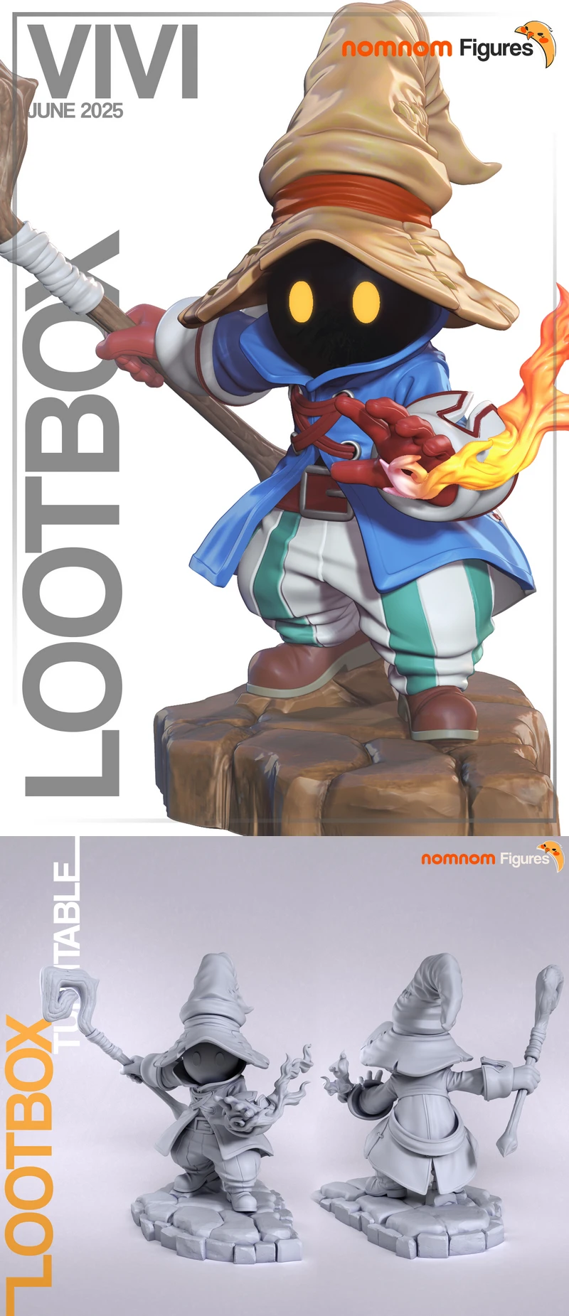 Vivi Ornitier – Final Fantasy IX STL model for 3D printing