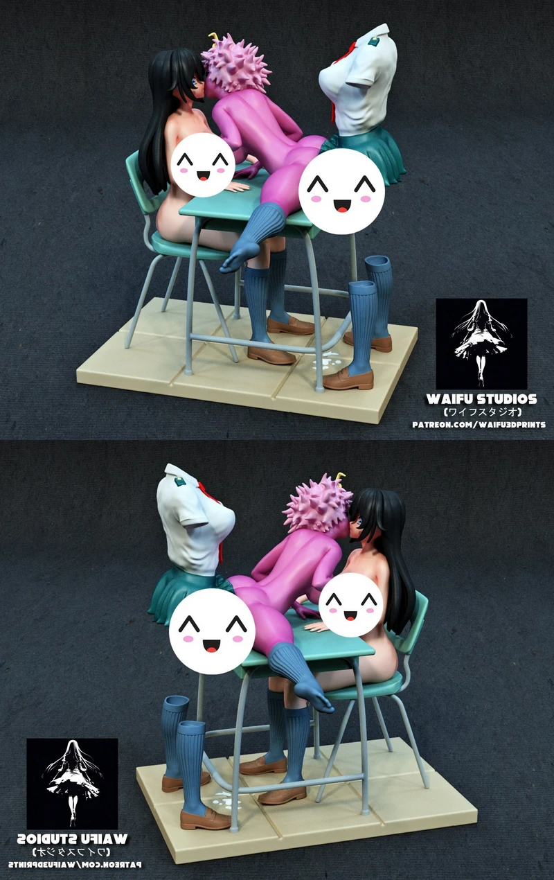 My Hero Academy – Diorama STL model for 3D printing