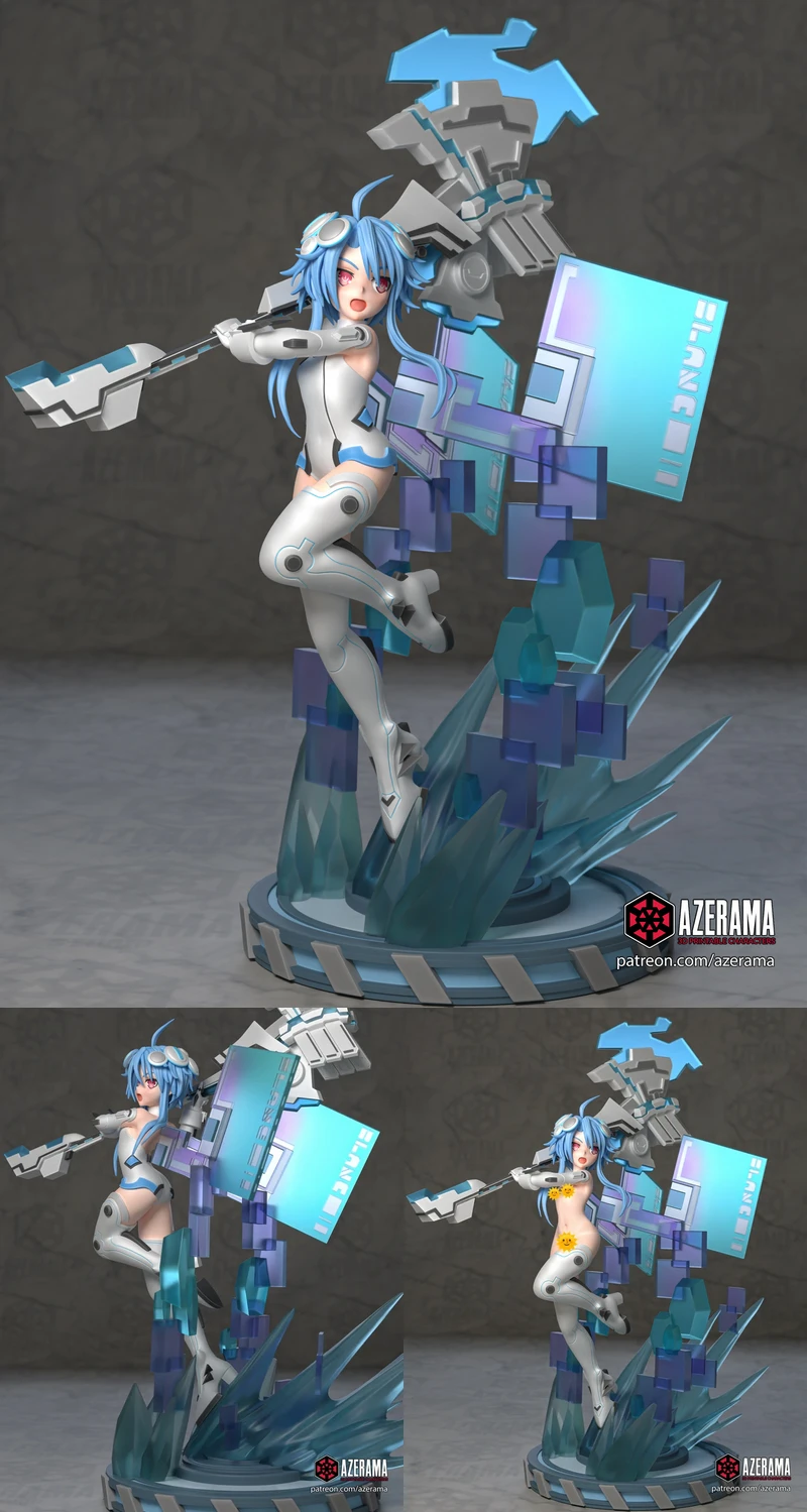 White Heart STL model for 3D printing