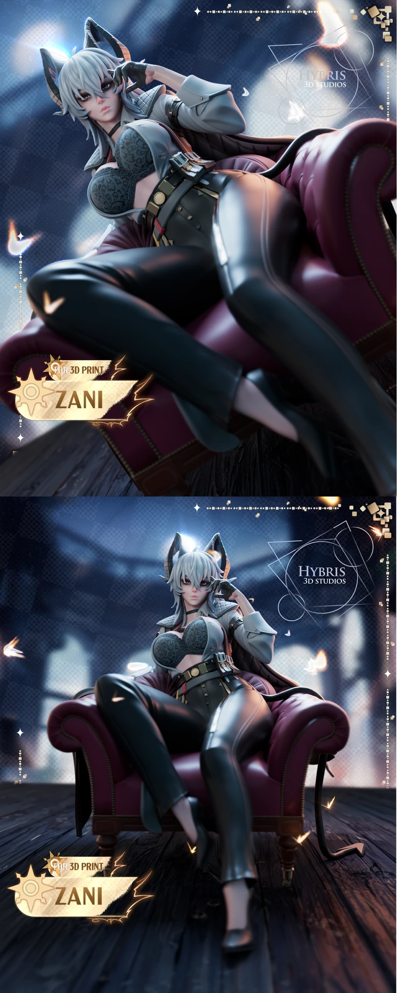 Wuthering Waves – Zani Collector Package, Extra STL model for 3D printing