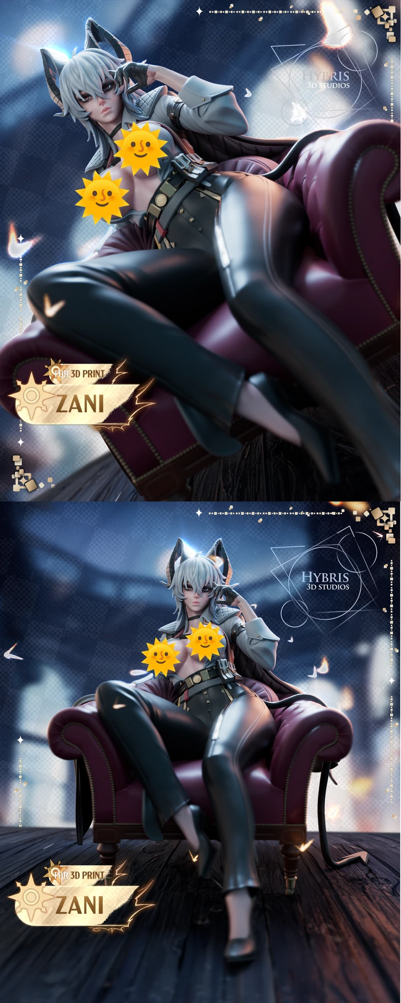 Wuthering Waves – Zani Collector Package, Extra STL model for 3D printing