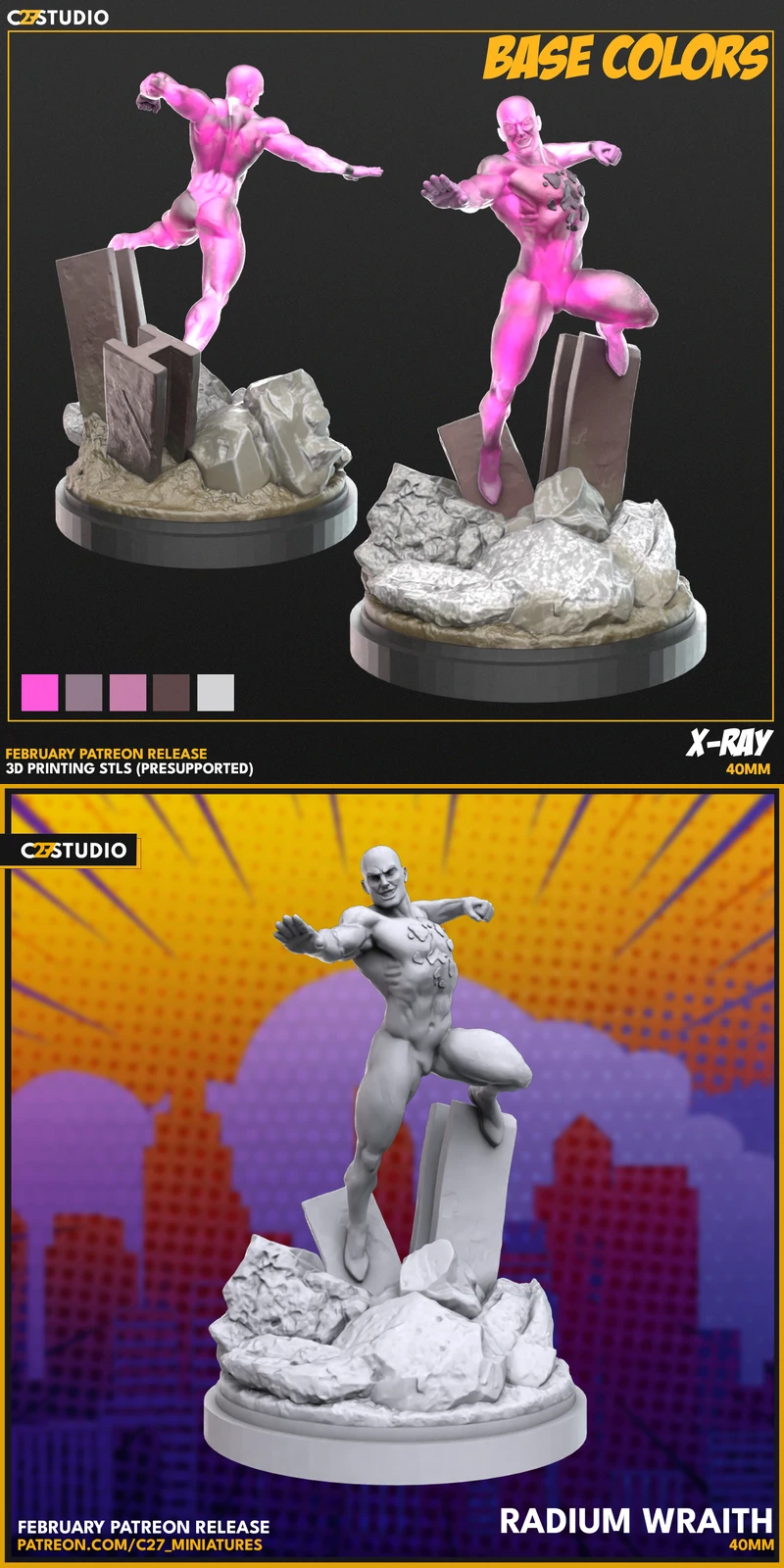 X-Ray STL model for 3D printing