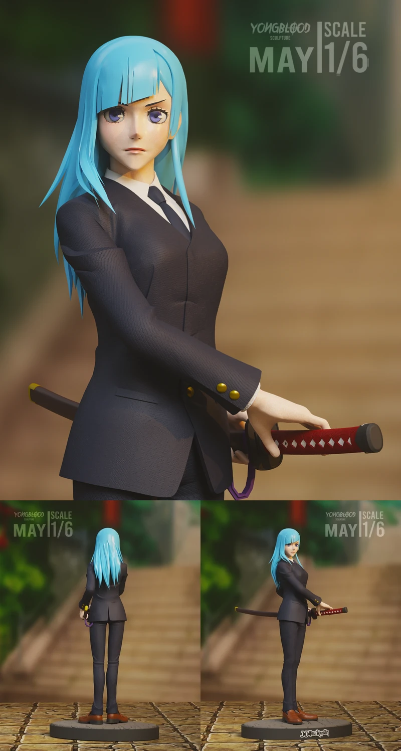 Jujutsu Kaisen – Miwa Kasumi STL model for 3D printing