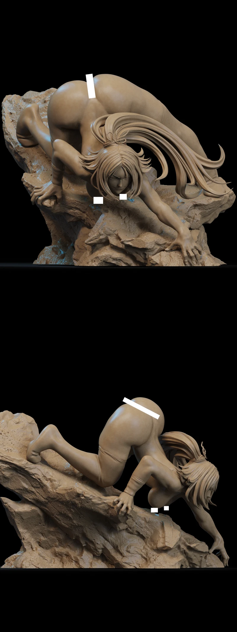 Yoruichi extra STL model for 3D printing