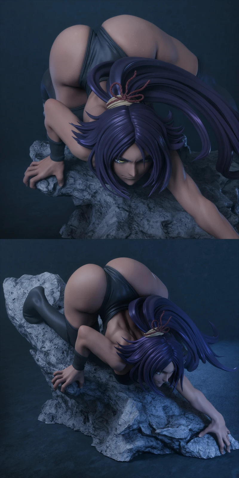 Yoruichi STL model for 3D printing