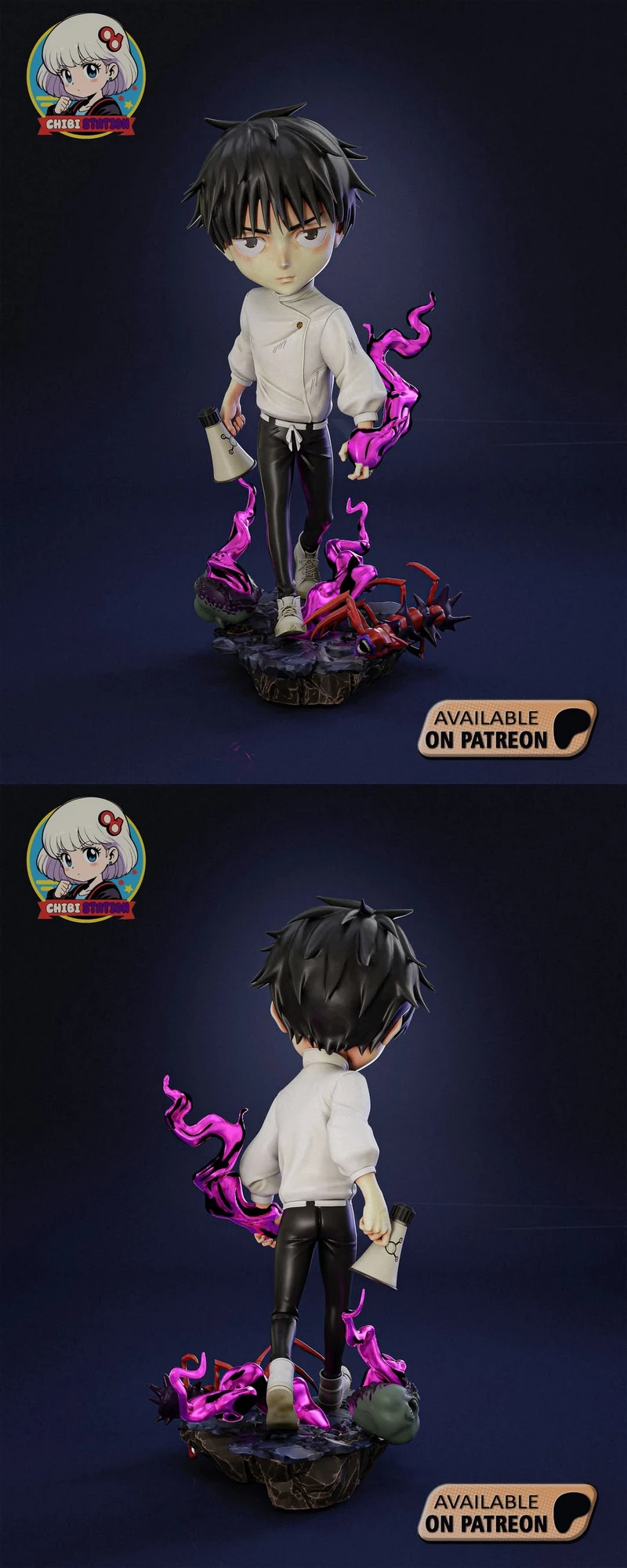 Yuta Jujutsu Kaisen 3D Printable Bust STL File STL model for 3D printing