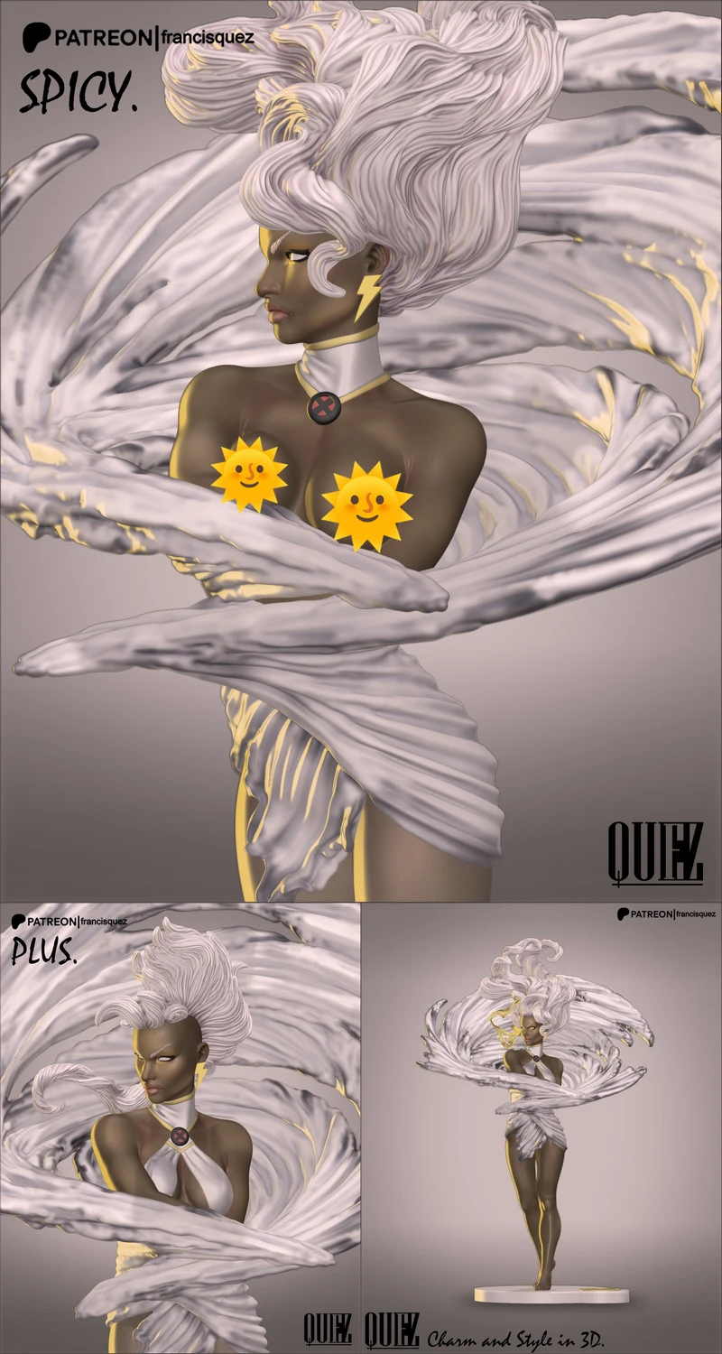 Storm extra STL model for 3D printing