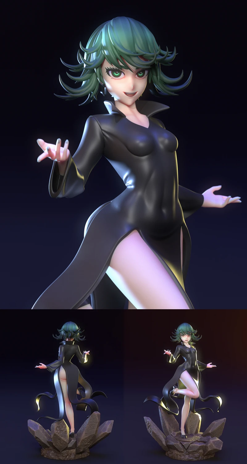 Tatsumaki – Tornado Warrior STL for 3D Printing STL model for 3D printing