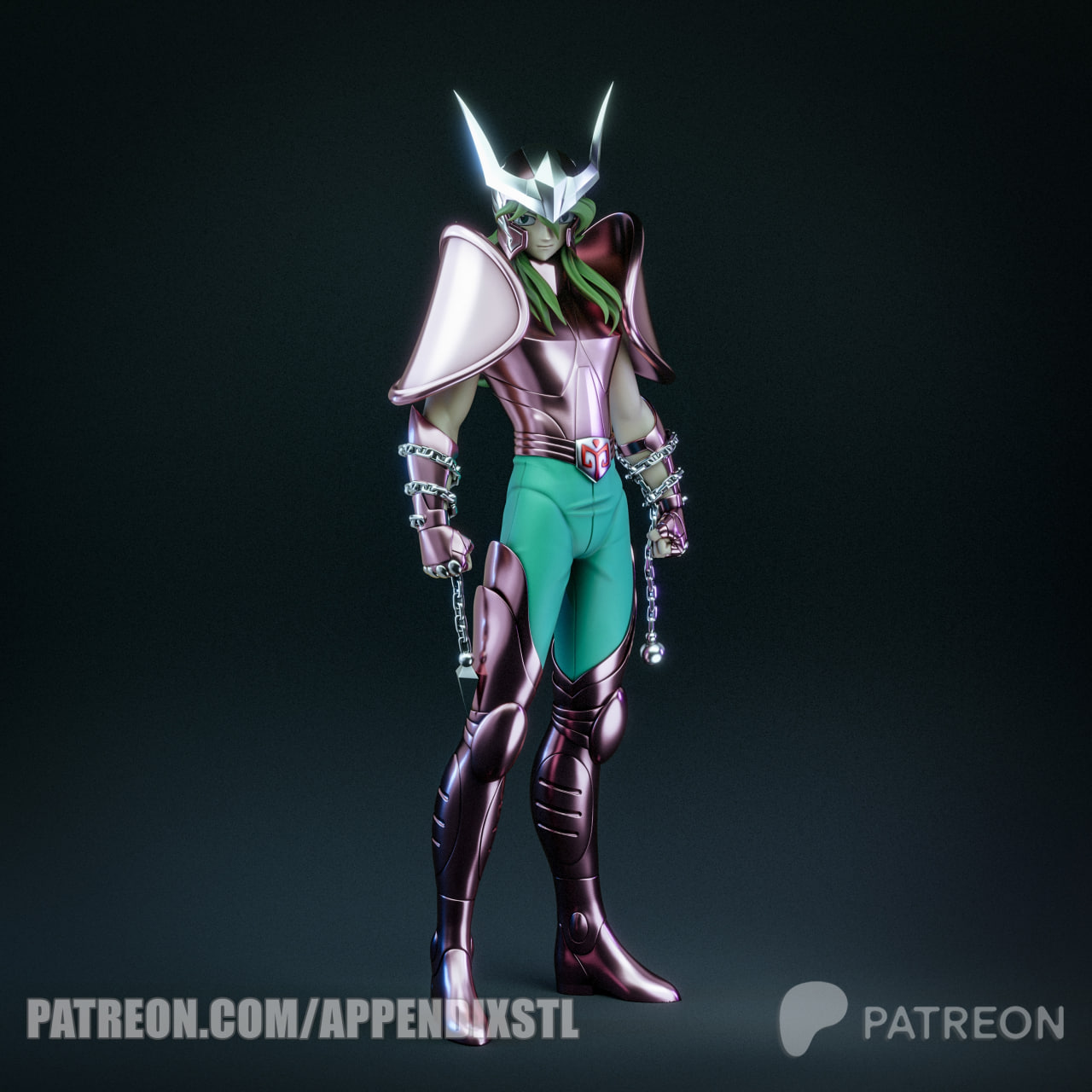 Andromeda Shun v.1 STL model for 3D printing