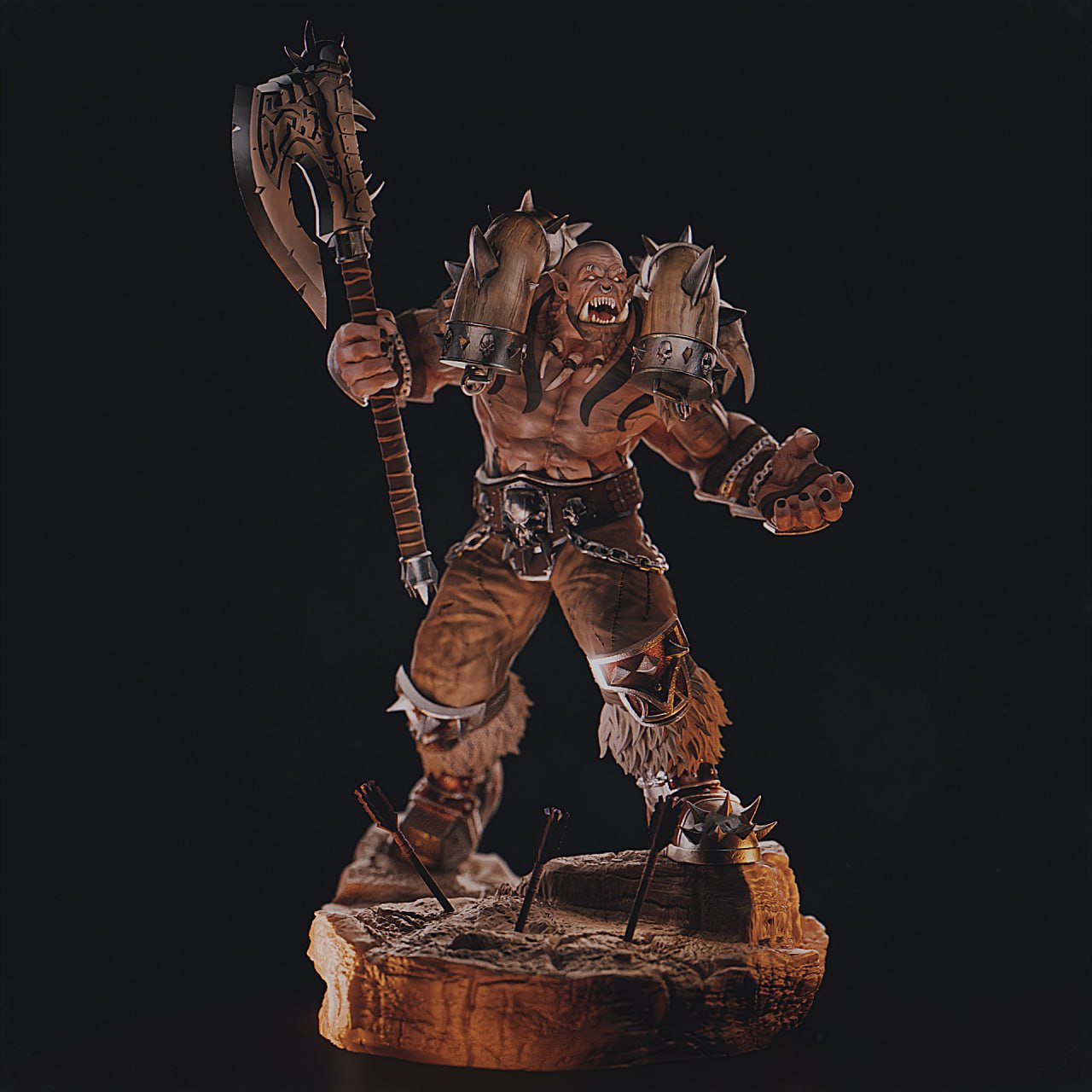 Garrosh – dragon collector STL model for 3D printing