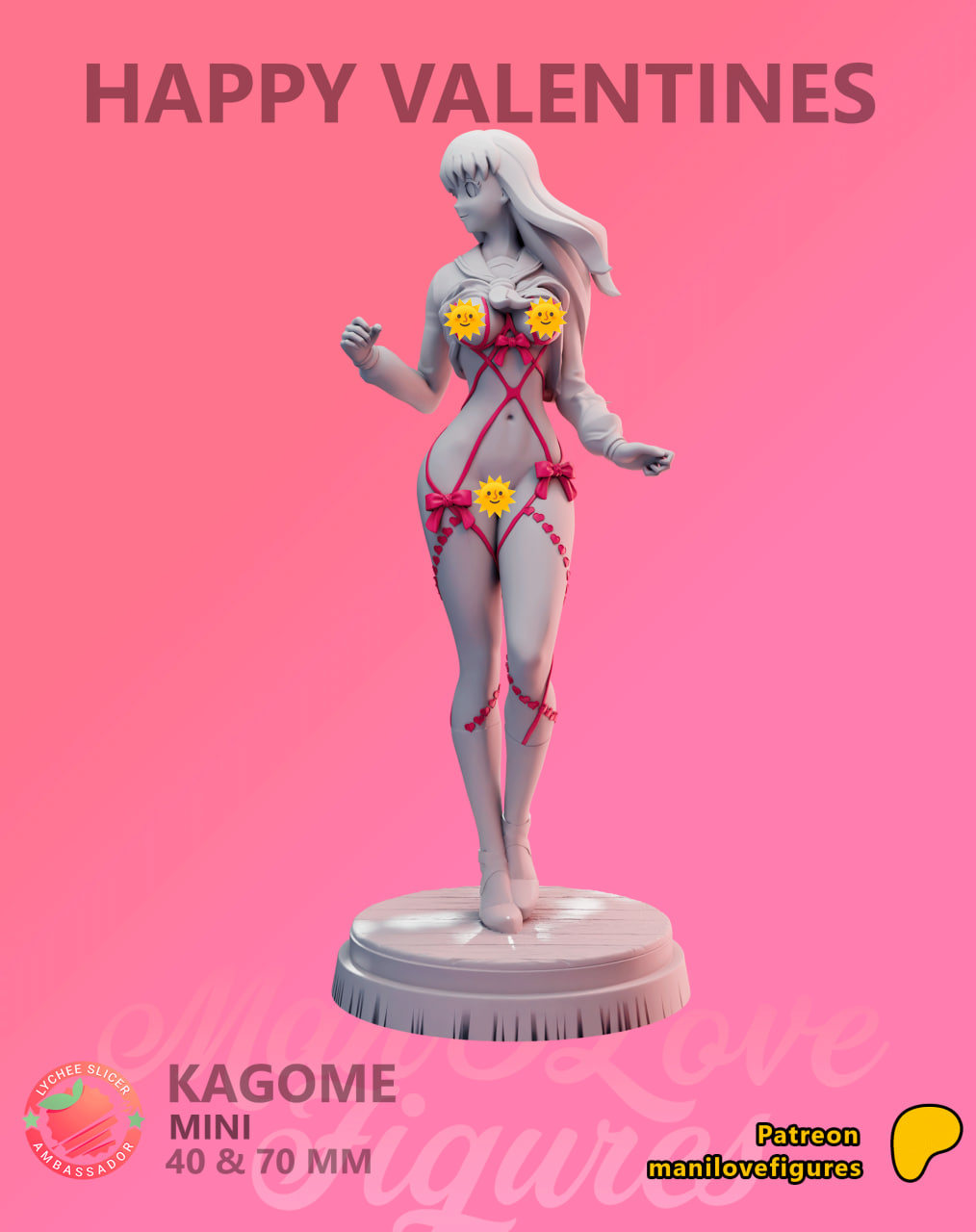 Kagome – Inuyasha STL model for 3D printing