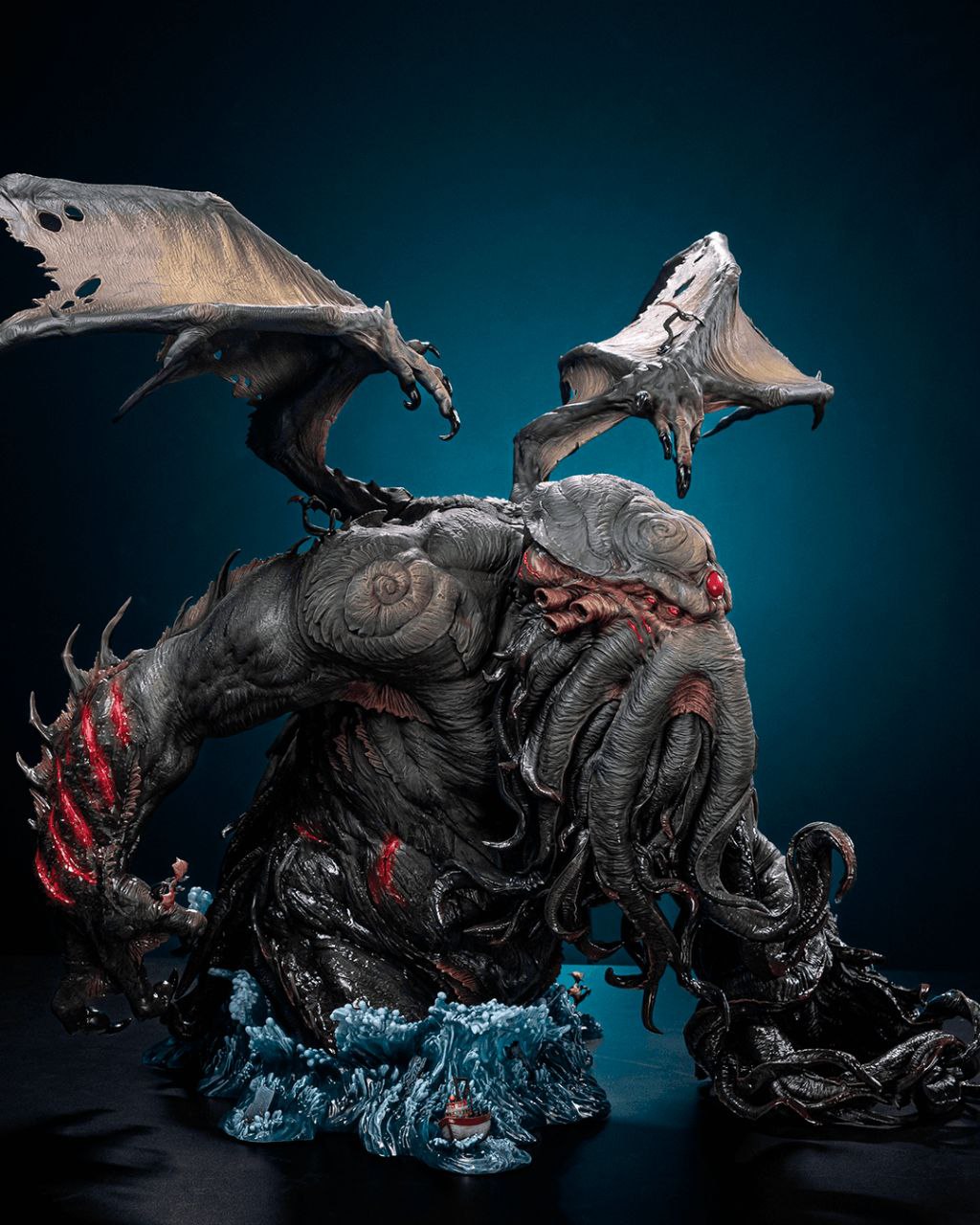 Cthulhu Statue STL model for 3D printing