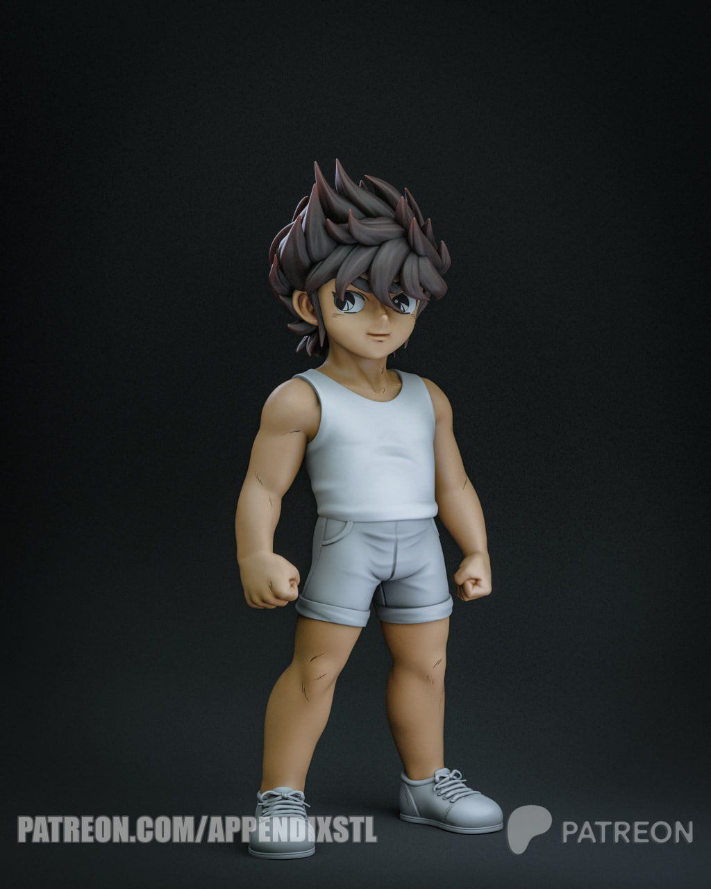 Seiya Kid v1 STL model for 3D printing