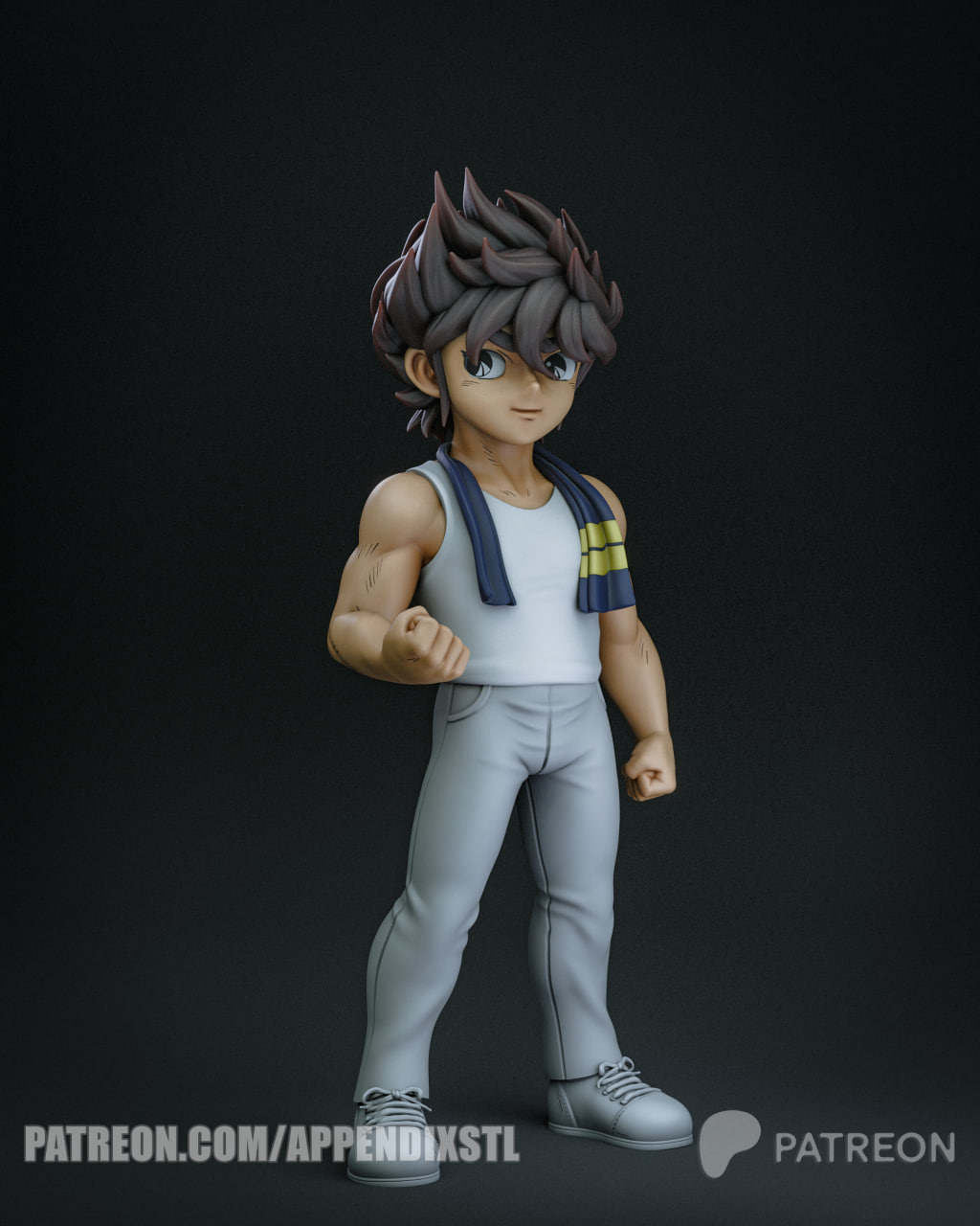 Seiya Kid v2 STL model for 3D printing