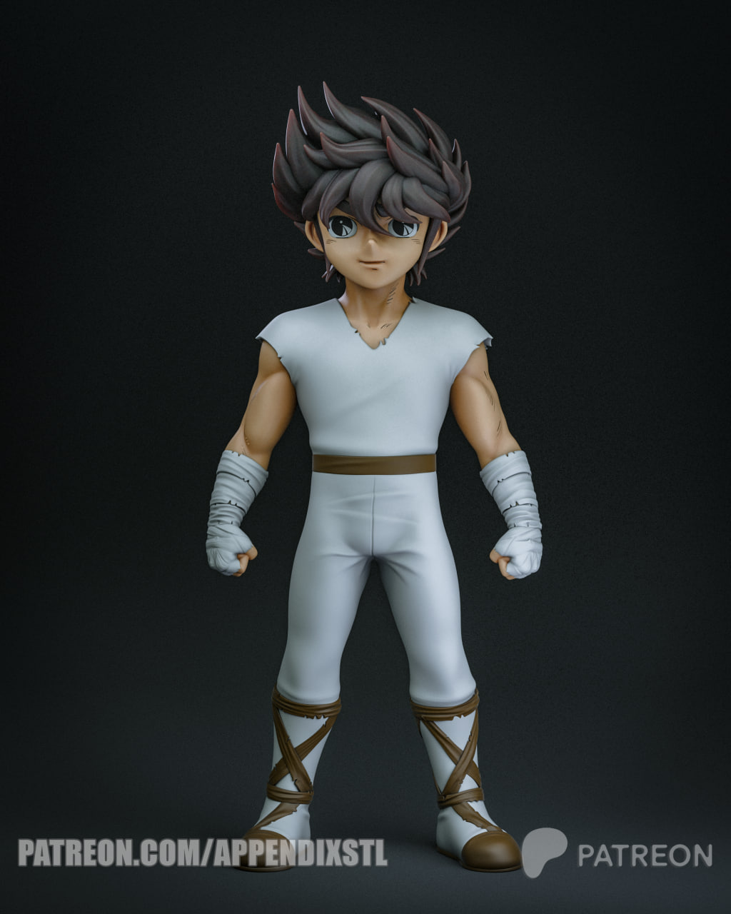 Seiya Kid v3 STL model for 3D printing