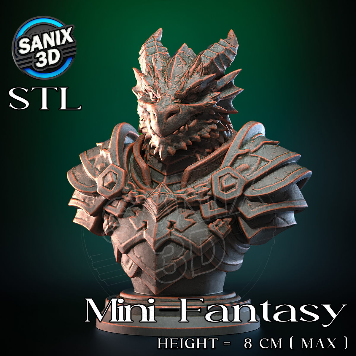 Dragon Knight STL model for 3D printing