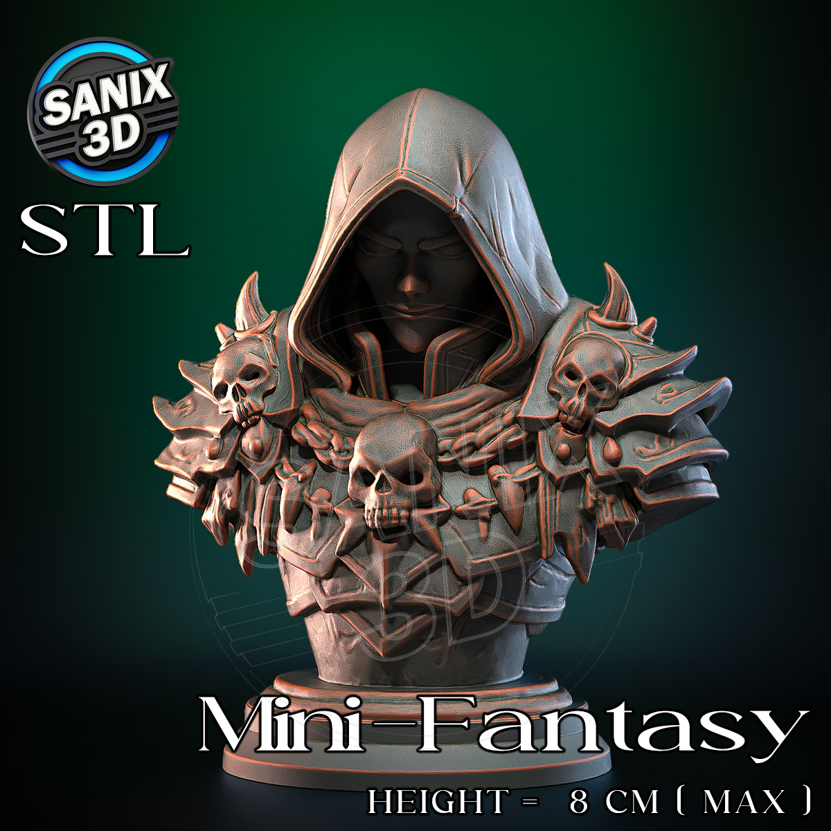 Shadow Assassin STL model for 3D printing