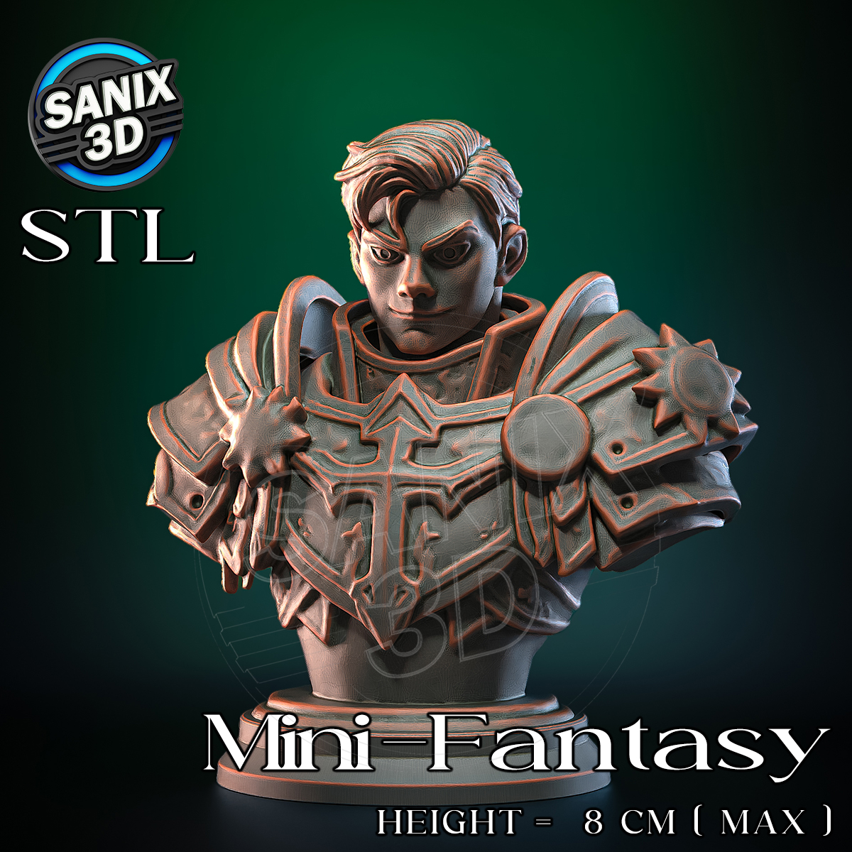 Holy Paladin STL model for 3D printing