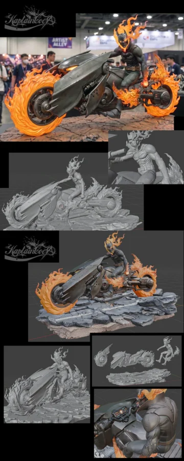 AMALGAM – BAT OUT OF HELL STL model for 3D printing