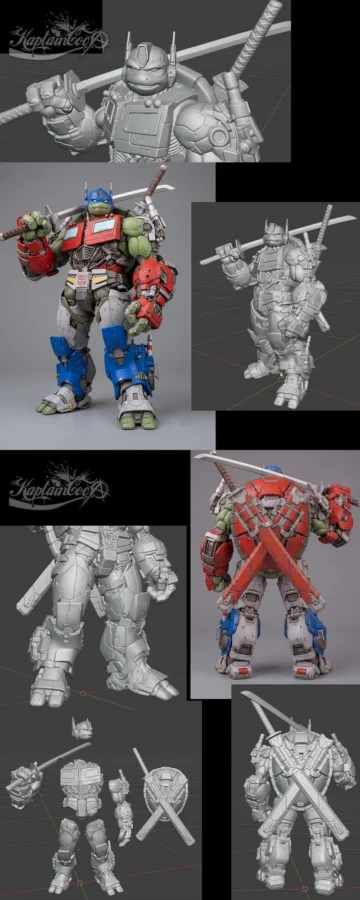 AMALGAM – OPTIMUS LEO STL model for 3D printing