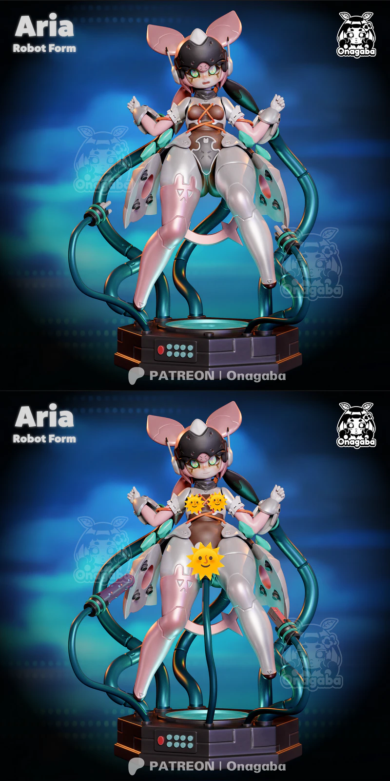 ARIA ROBOT FORM STL model for 3D printing