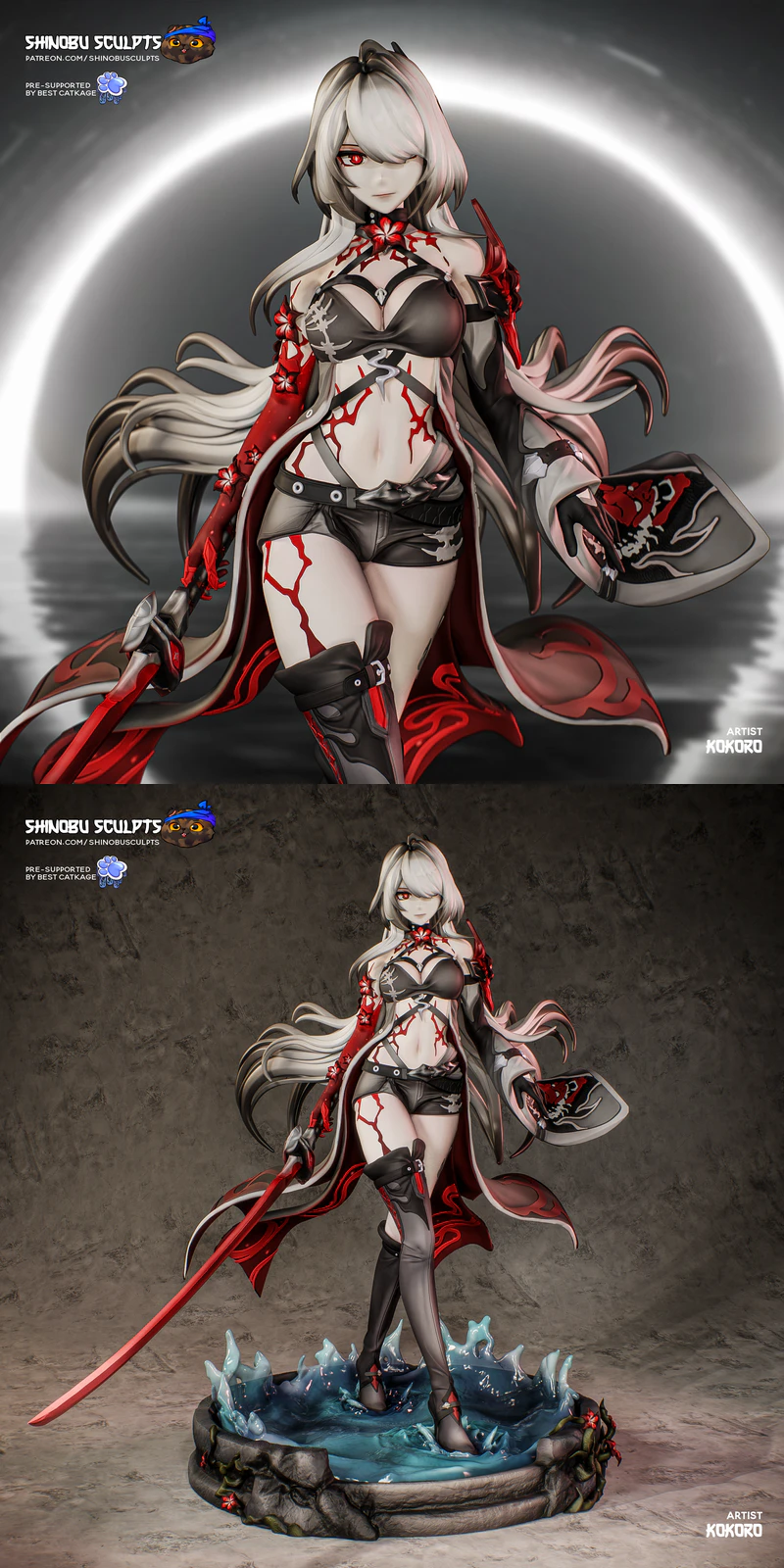 Honkai Acheron Star Rail STL Figure for 3D Printing STL model for 3D printing
