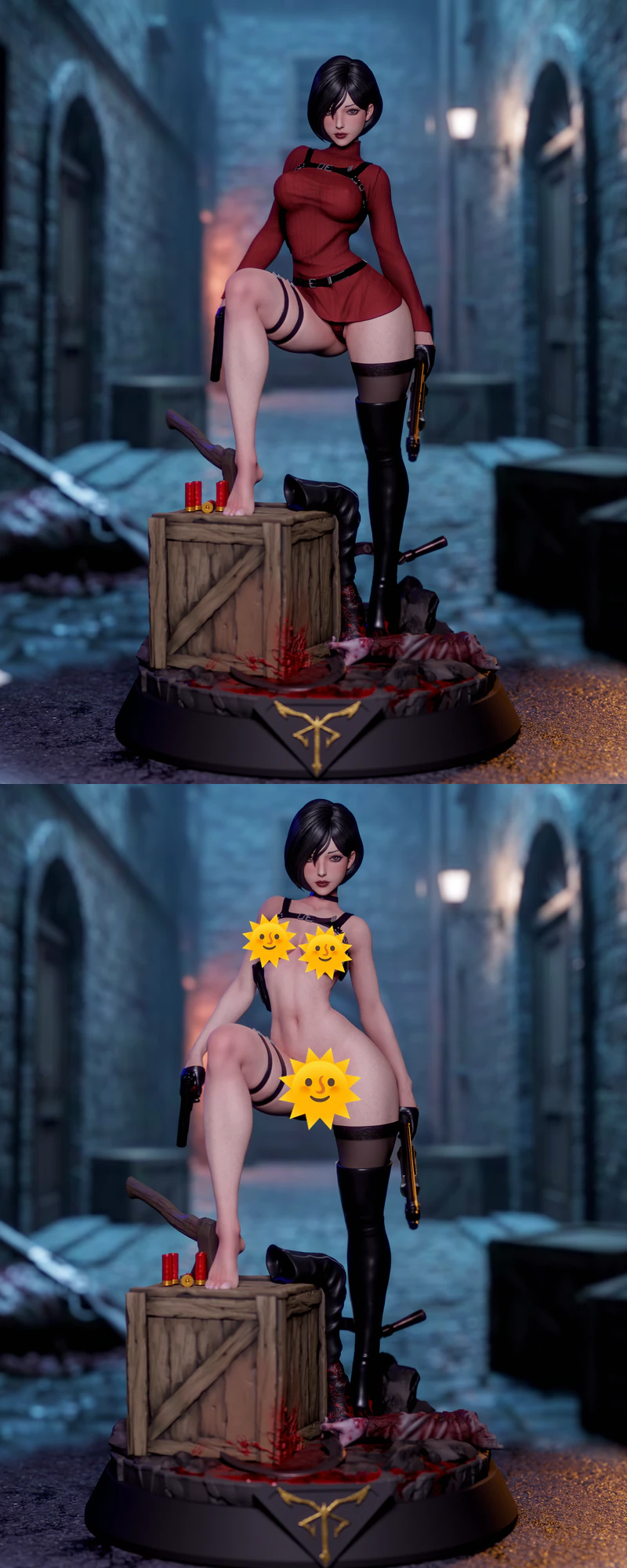 Ada Wong Resident Evil 3D Printable STL File STL model for 3D printing