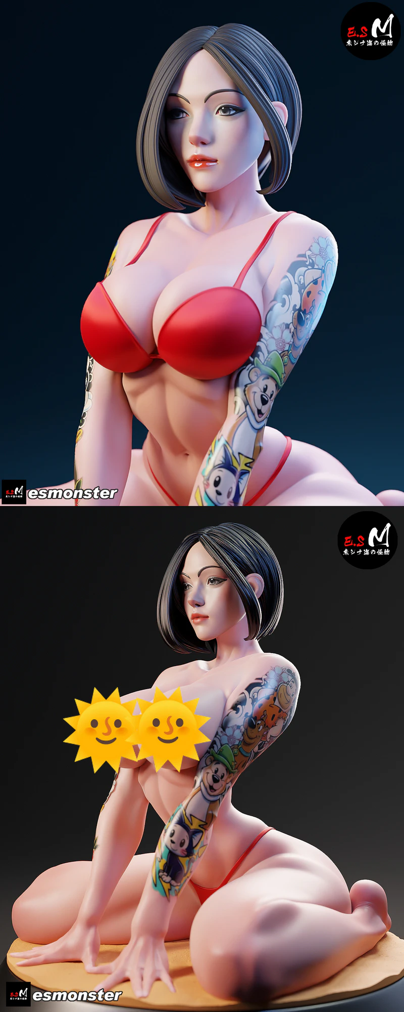 Ada Wong STL model for 3D printing