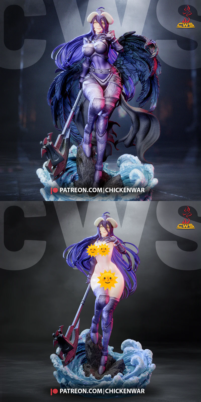Albedo – Overlord STL model for 3D printing