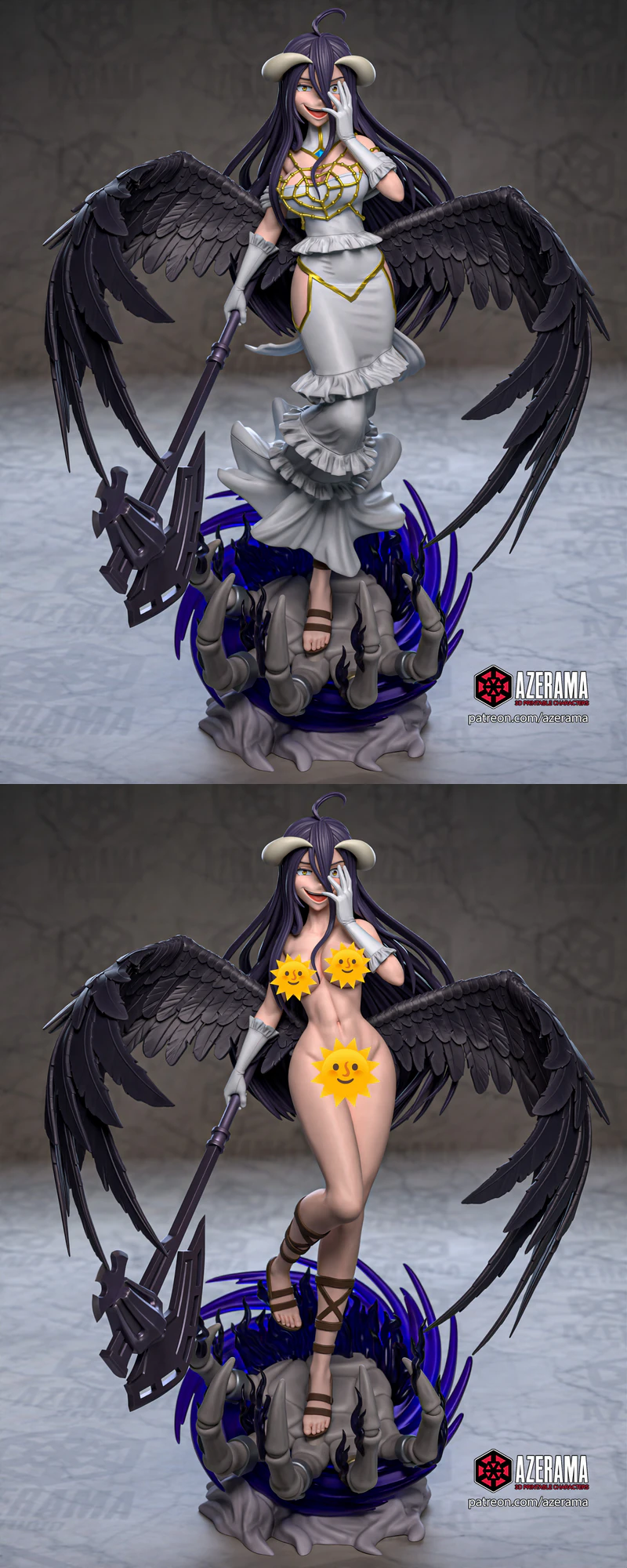 Albedo 3D Printable for Resin Printing STL model for 3D printing