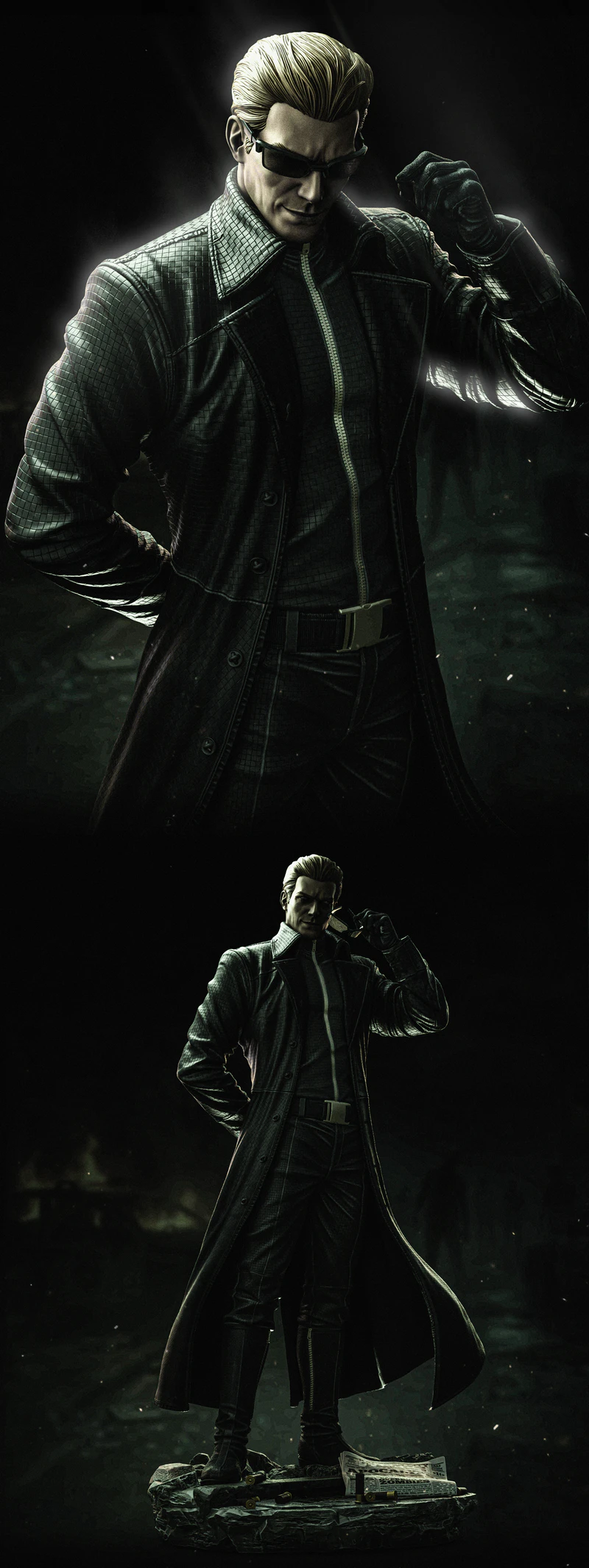 Albert Wesker STL model for 3D printing
