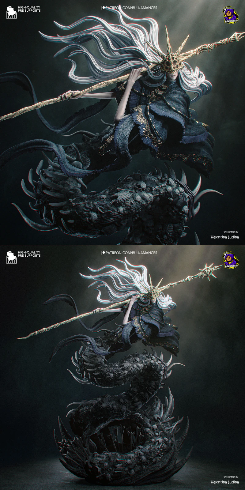 Aldrich – Dark Souls 3 STL model for 3D printing