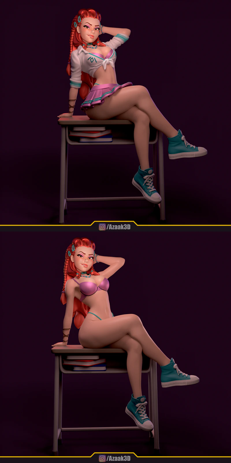Aloy – Gal Version STL model for 3D printing