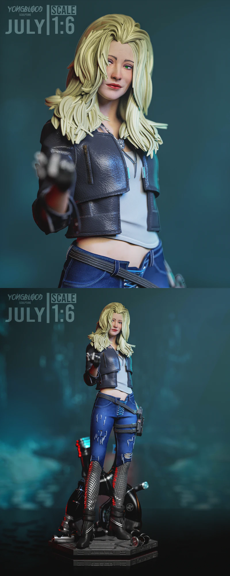 Alt Cunningham – Cyberpunk 2077 STL model for 3D printing
