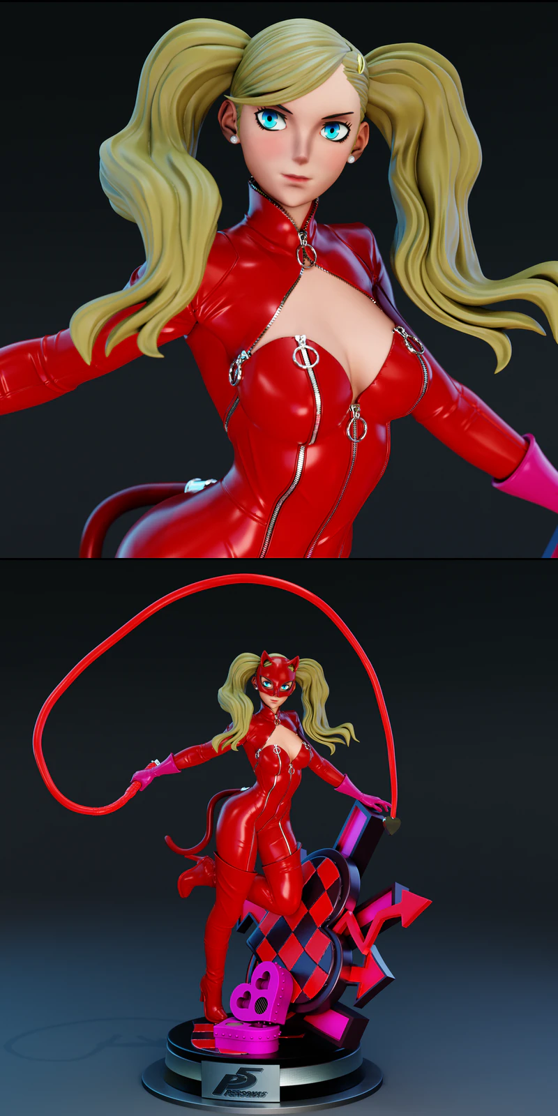Amakuni Persona 5 Ann Takamaki STL File for 3D Printing STL model for 3D printing