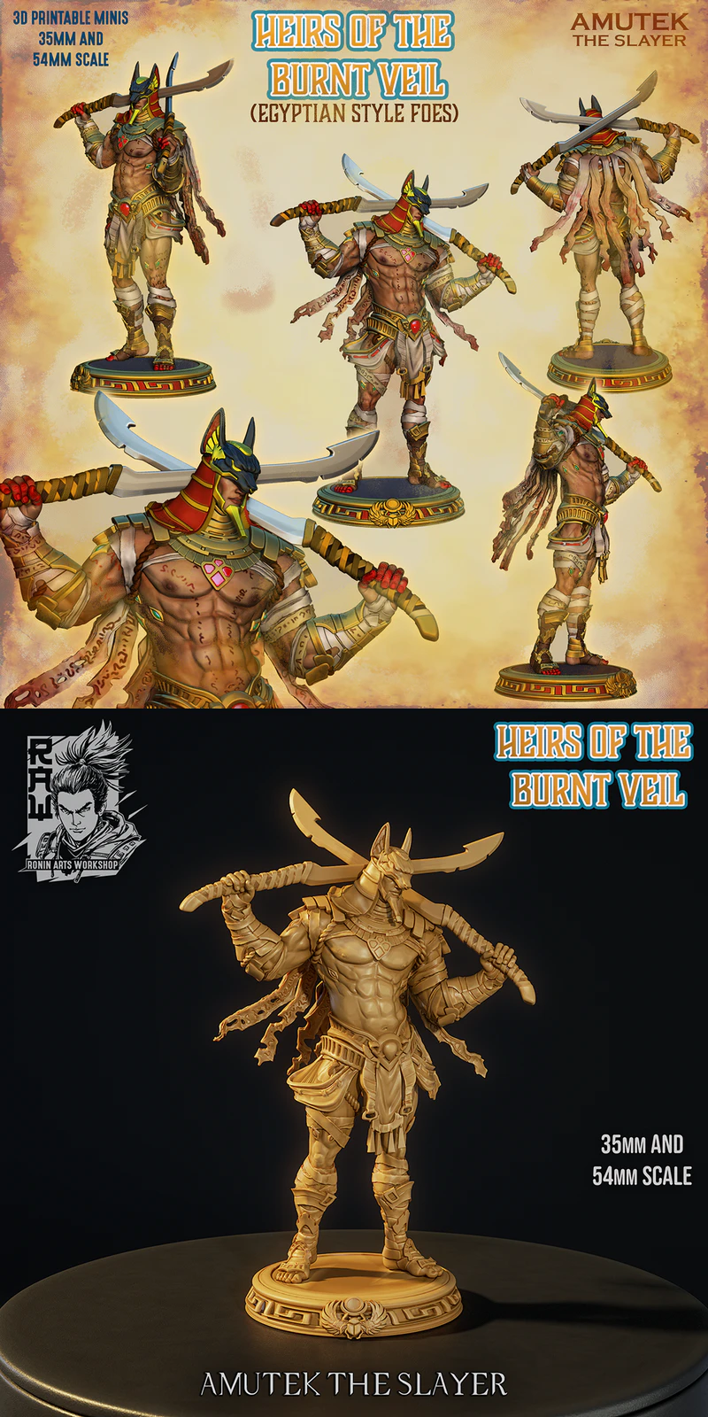 Amutek The Slayer STL model for 3D printing