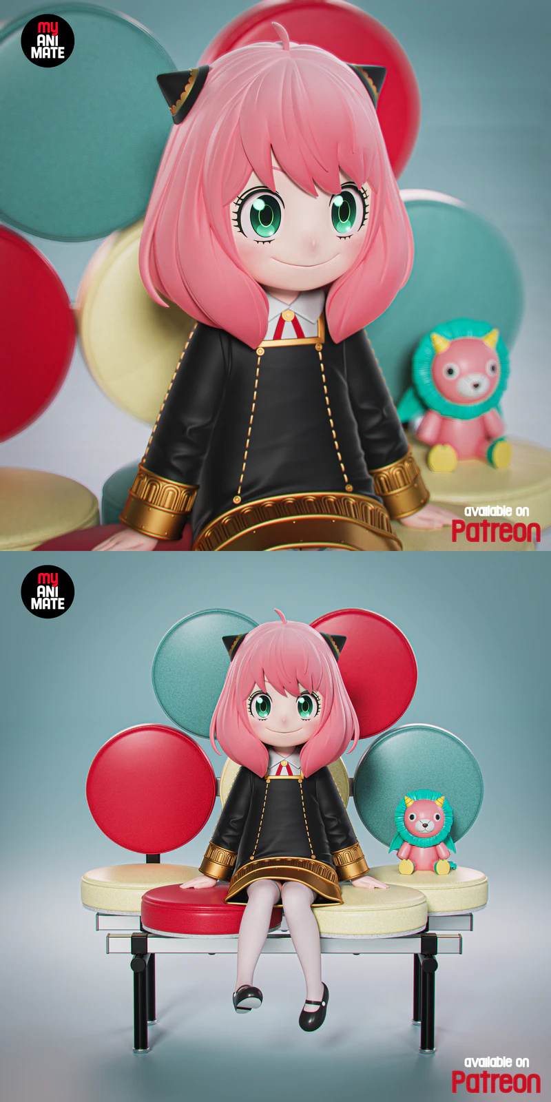 Anya – SpyxFamily STL model for 3D printing