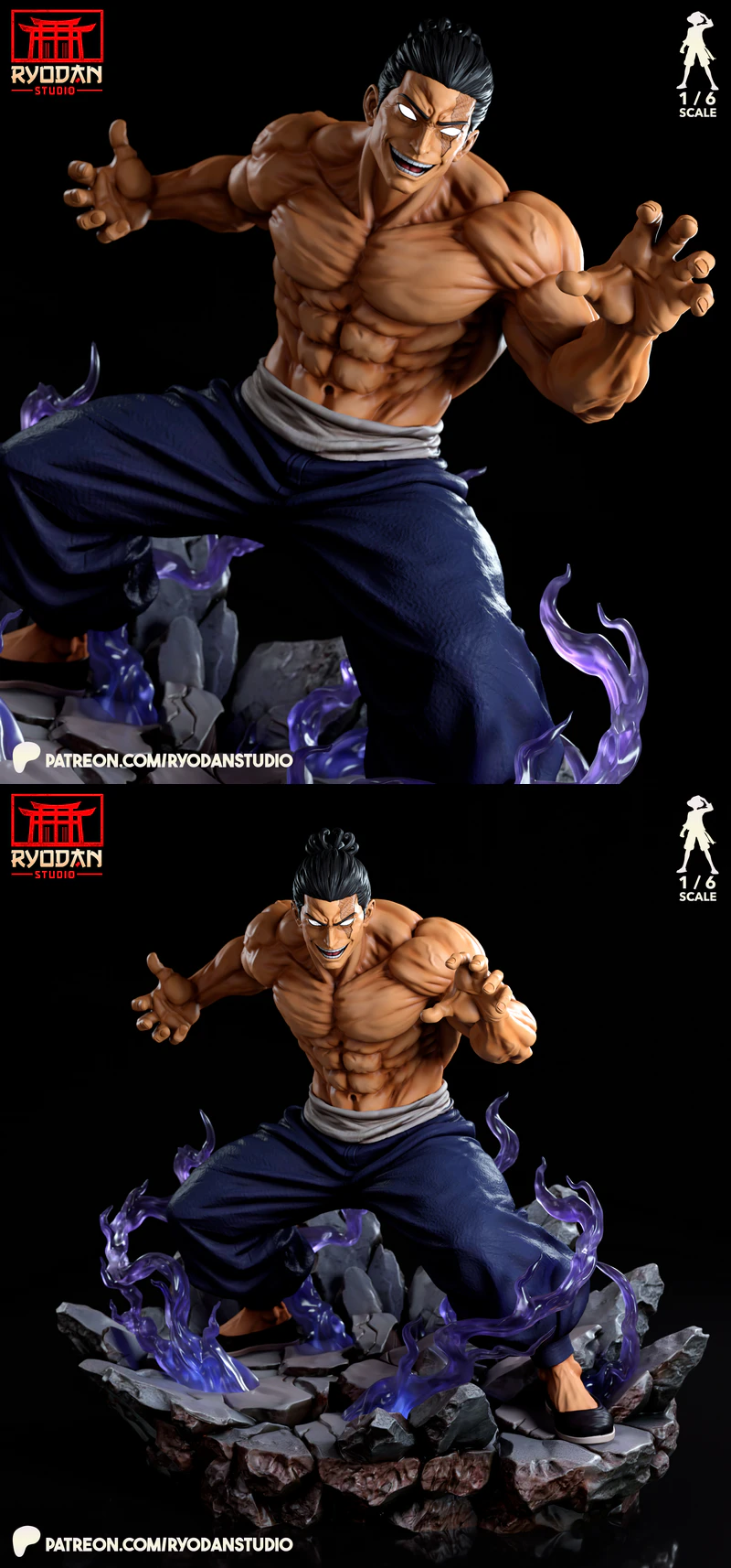 Aoi Todo – Jujutsu Kaisen STL model for 3D printing